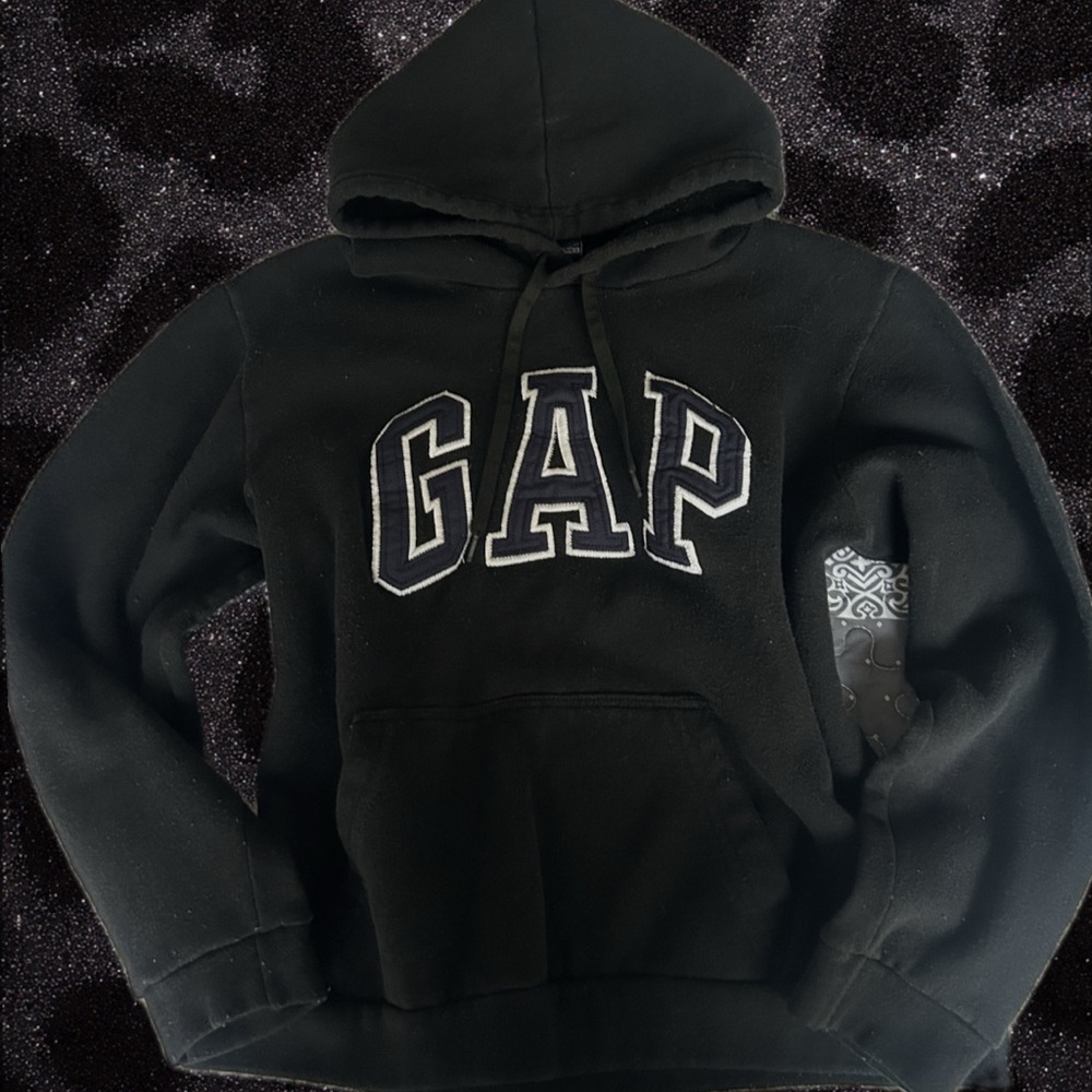 GAP Black Hoodie with Logo